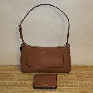 NWT KATE SPADE Lena Small Shoulder Bag & Lena Small Bifold Wallet